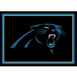 Imperial - Carolina Panthers 7'8'' x 10'9'' Spirit Rug - Black