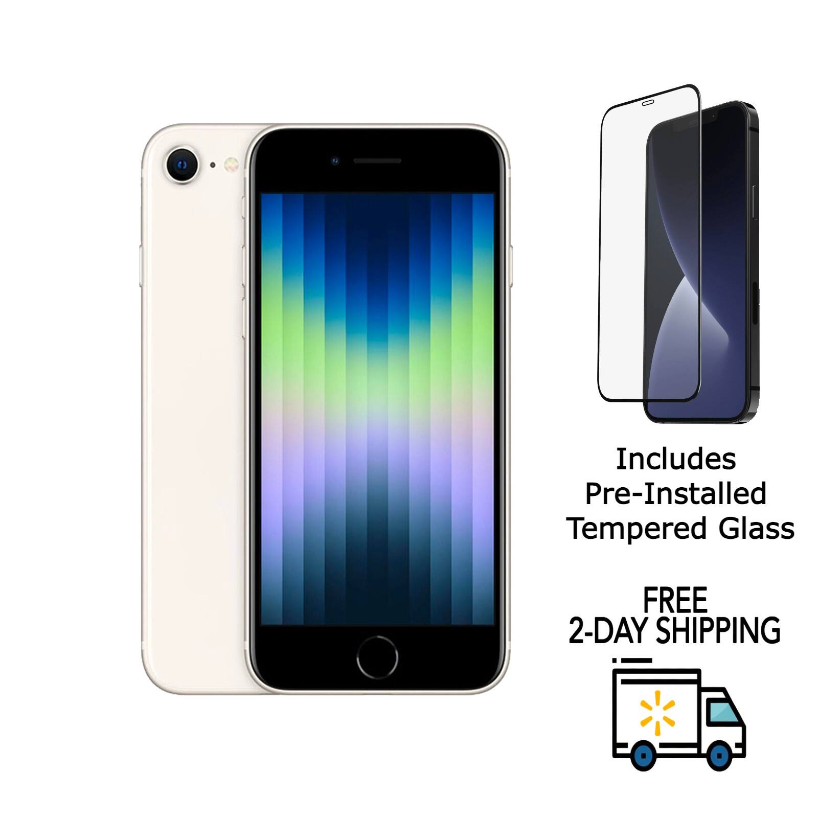 Includes Pre-Installed Tempered Glass  
FREE 2-DAY SHIPPING