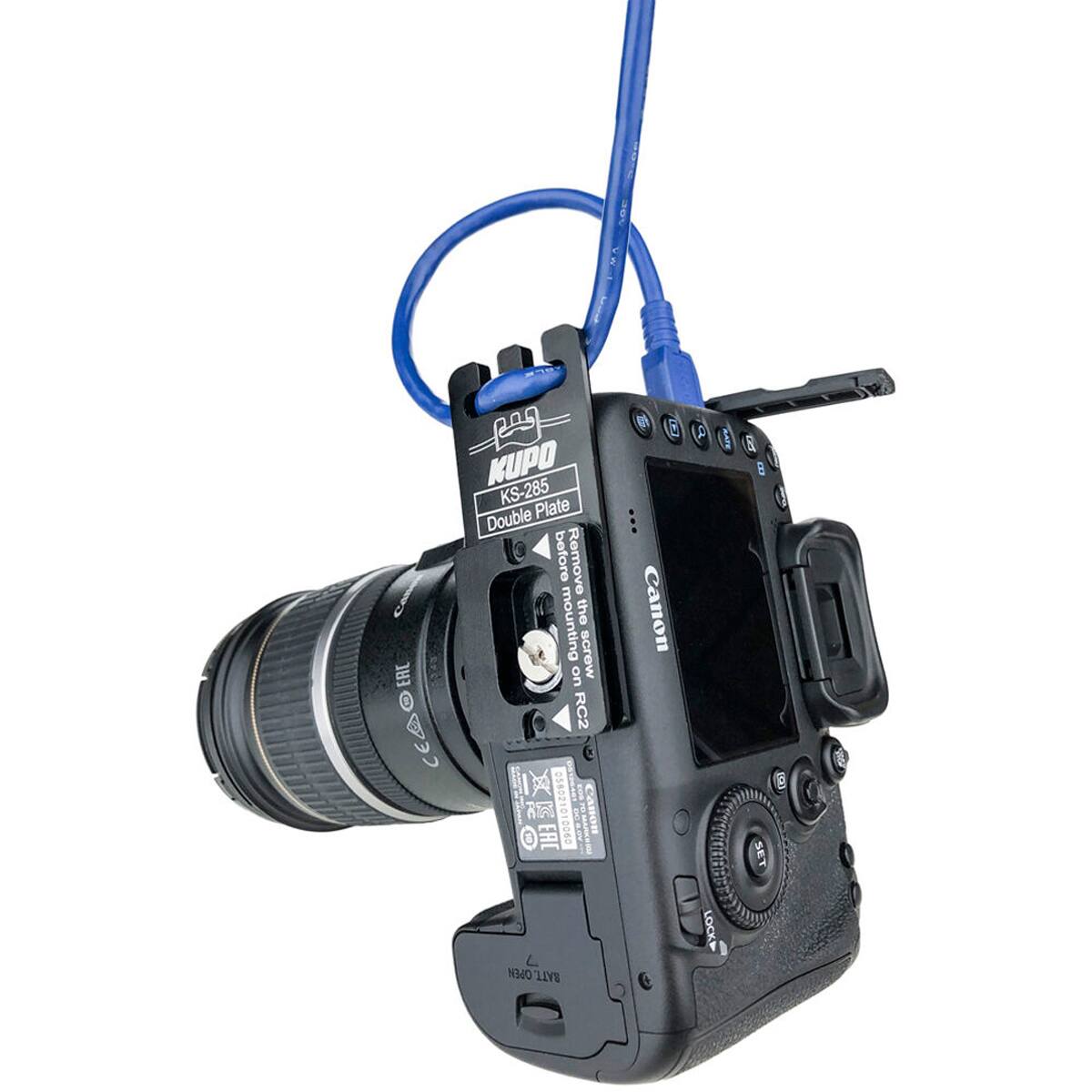 EAC 0

KUPO KS-285 Double Plate before Remove mounting the on screw RC2 C 058021010060 Canon L OPEN BATT.

Canon

RATE LOCK

SU SET
