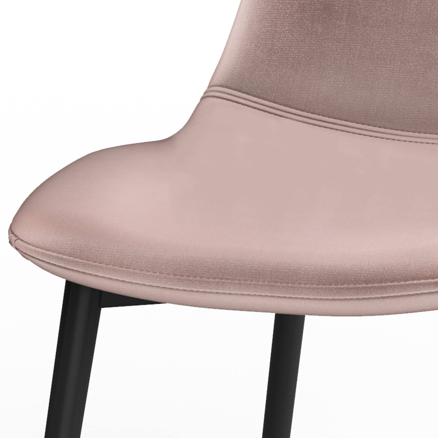 Alt View 11. Simpli Home - Alpine Dining Chair (Set of 2) - Rose.