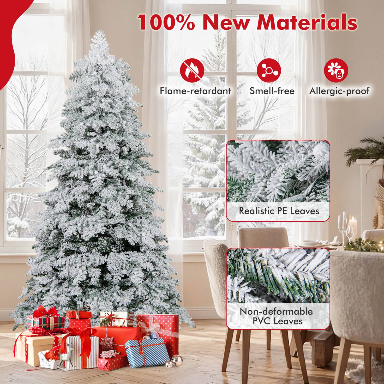 100% New Materials

- Flame-retardant
- Smell-free
- Allergic-proof

- Realistic PE Leaves
- Non-deformable PVC Leaves