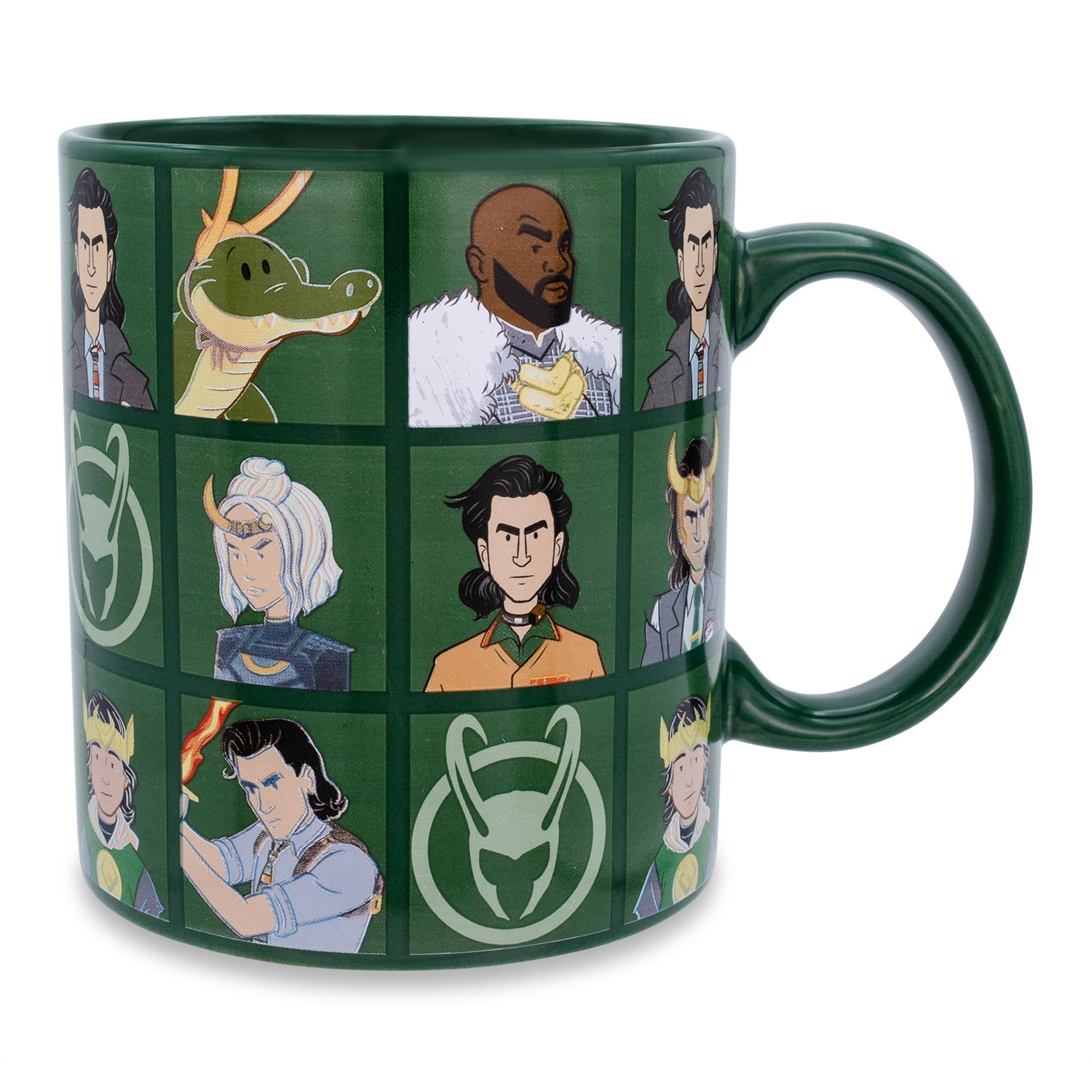Alt View 10. Silver Buffalo - Marvel Studios Loki "Glorious Purpose" Ceramic Mug | Holds 20 Ounces - Green.