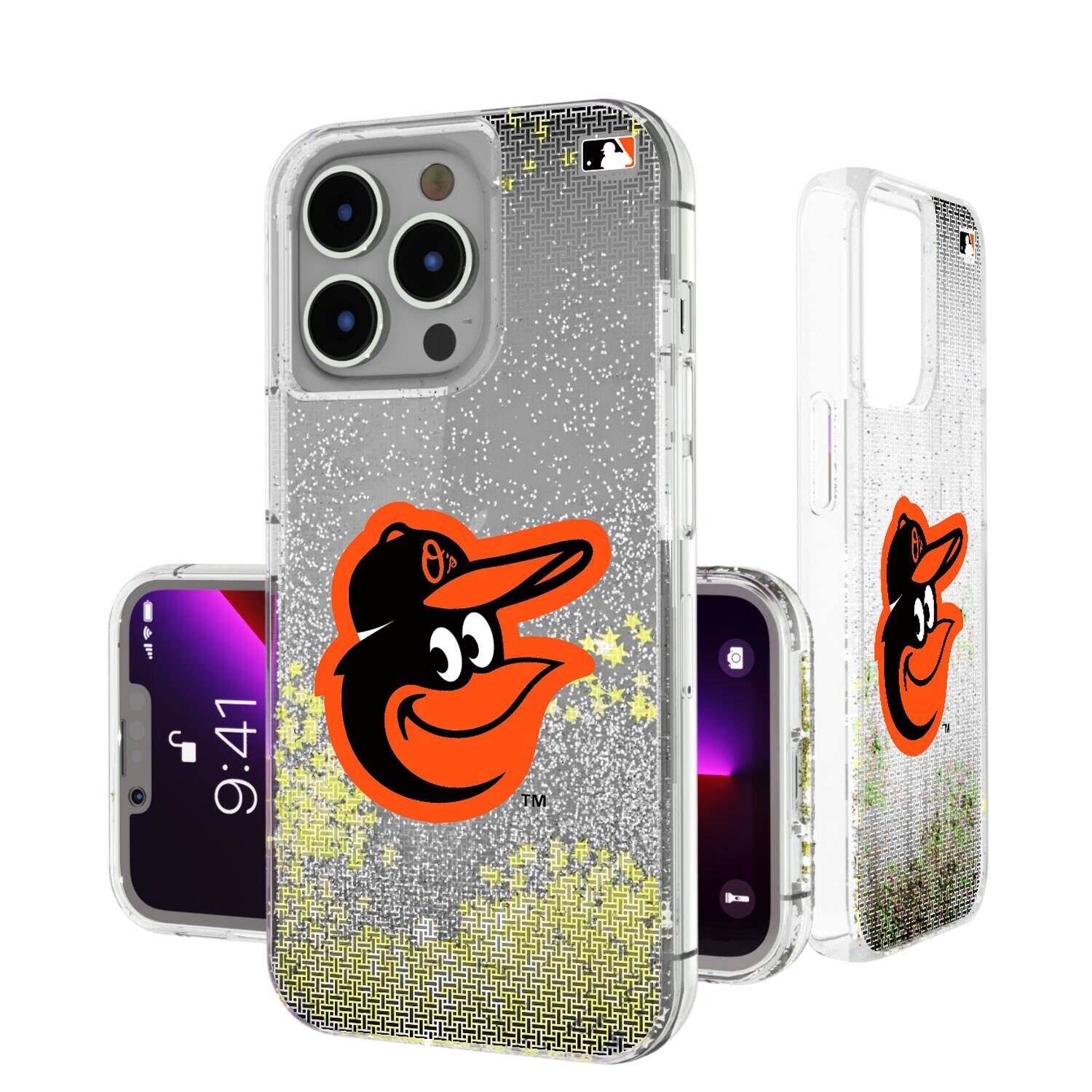 Keyscaper - MLB - Baltimore Orioles Linen Logo iPhone Glitter Case - 16 Pro - Multicolor price history on PriceWatchPro