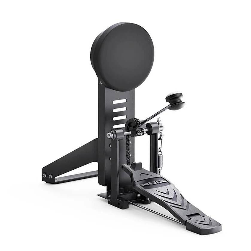 Back. NUX - NUX DM-210 All-Mesh Head Digital Drum Kit | Built-in Coach and Recording Capabilities | Great for Entry-Level Drummers - Black.