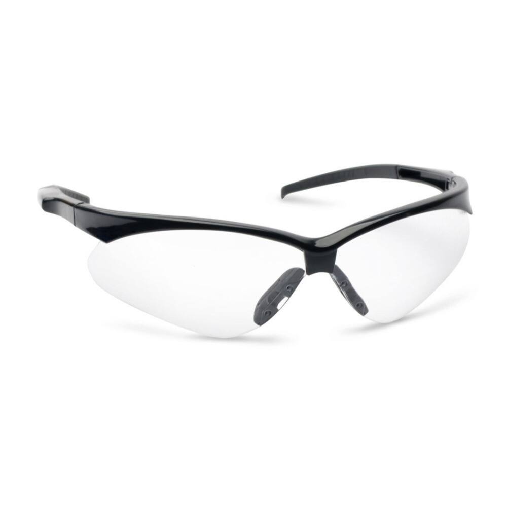 Angle. Walker’s - Walker's Razor Slim Ear Muff with Shooting Glasses and Hard Case (3 Items) - Black.