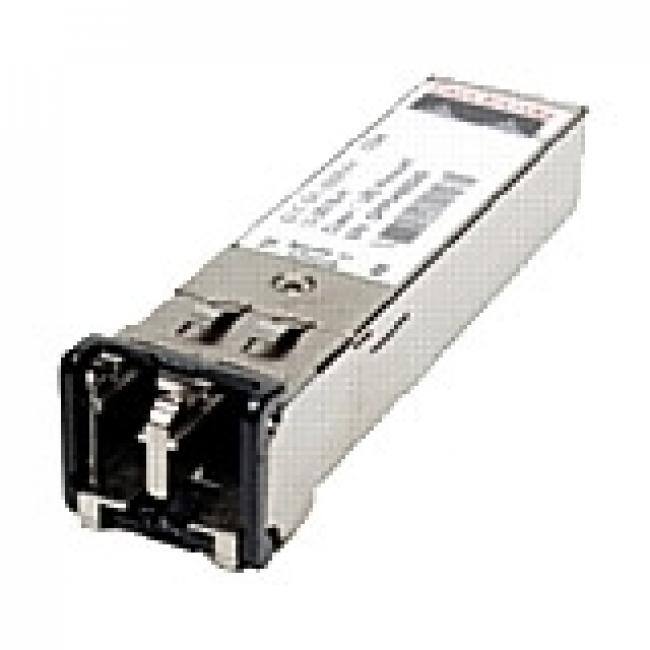 Front. Cisco Consumer Products - Cisco 100BASE-LX10 SFP - For Data Networking, Optical Network - 1 x LC Duplex 100Base-LX10 Network - Optical Fiber - Unknown.