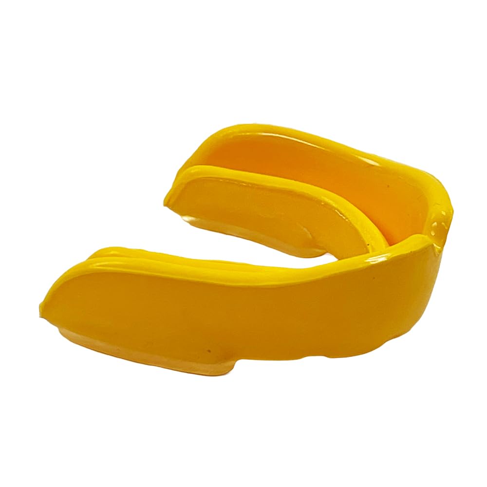Alt View 2. Amber Sporting Goods - Custom Fit Sports Mouthpiece for MMA & Boxing, Comfortable Protection, Yellow - Yellow.