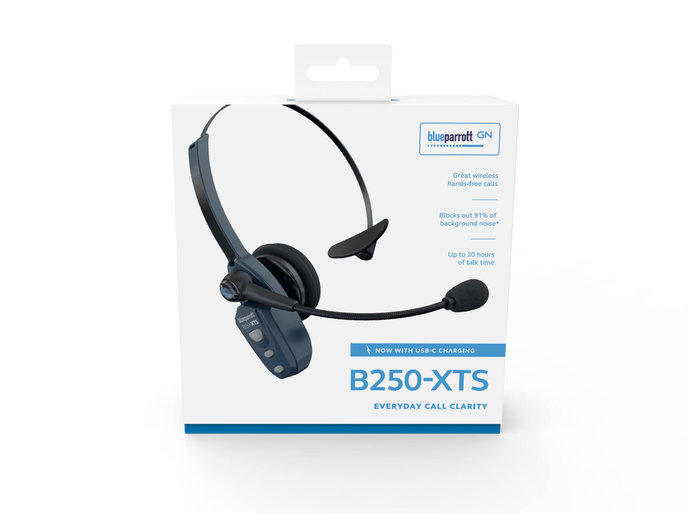 Blue parrot cheapest B2 50 XTS noise canceling wireless headset