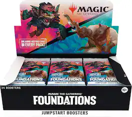 Wizards of The Coast - Magic: The Gathering | Foundations - Jumpstart Booster Display (J25)