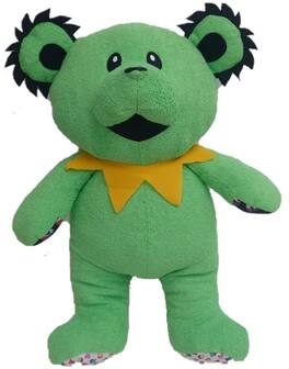 PopMarket - Grateful Dead - Daphyl's - Grateful Dead - Dancing Bear - 22" Interactive Plush GDFZB - COLLECTIBLES - Multicolor