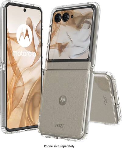SaharaCase - Venture Series Slim Case for Motorola Razr (2025) - Clear SaharaCase - Venture Series Slim Case for Motorola Razr (2025) - Clear