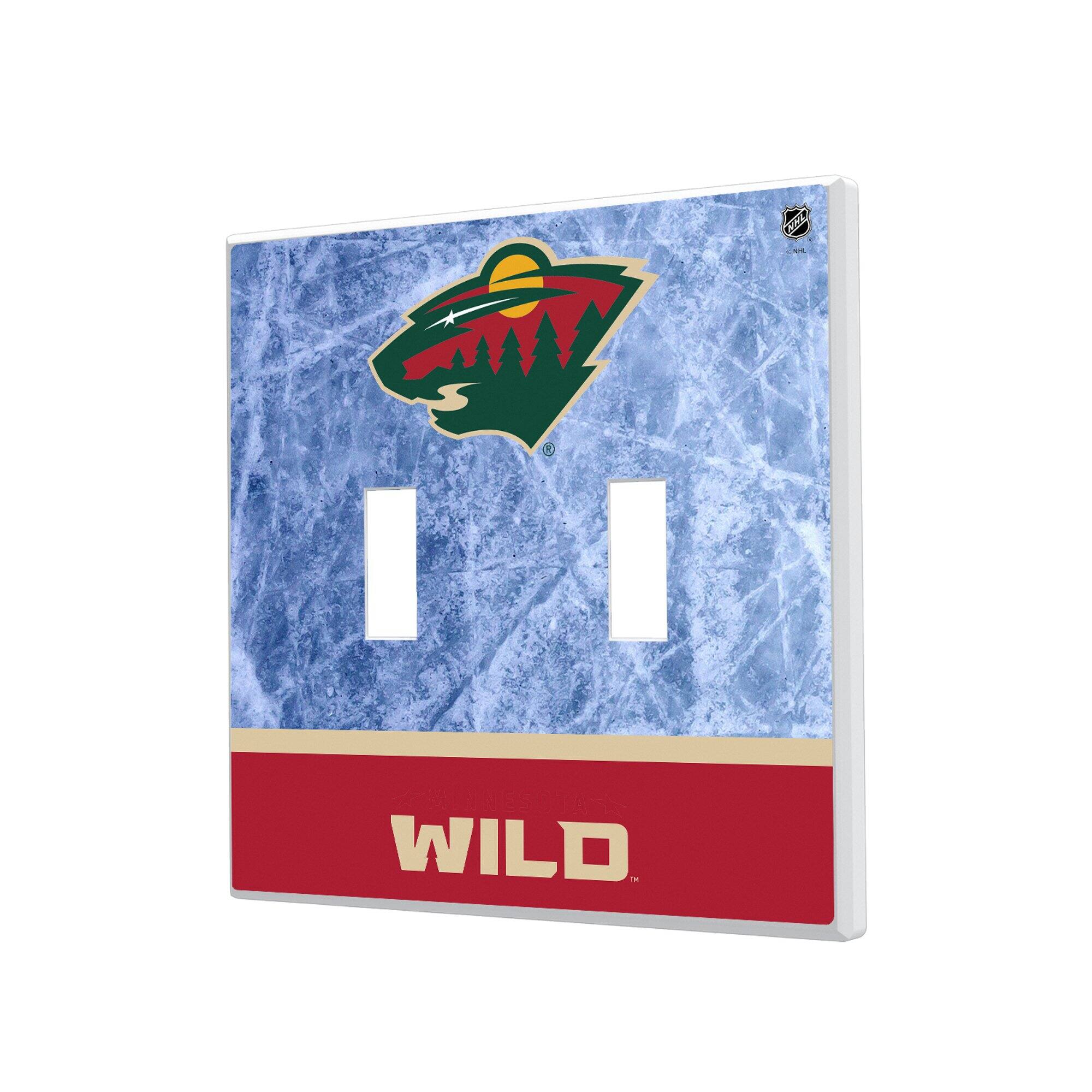 Keyscaper - Minnesota Wild Wordmark Double Toggle Lightswitch Plate - Multicolor price history on PriceWatchPro