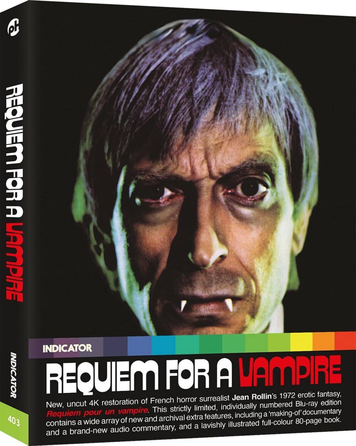 Front. Requiem for a Vampire   - BLU-RAY.