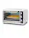 Front. Betty Crocker - Betty Crocker Air Fryer Convection Toaster Oven, White - WHITE.