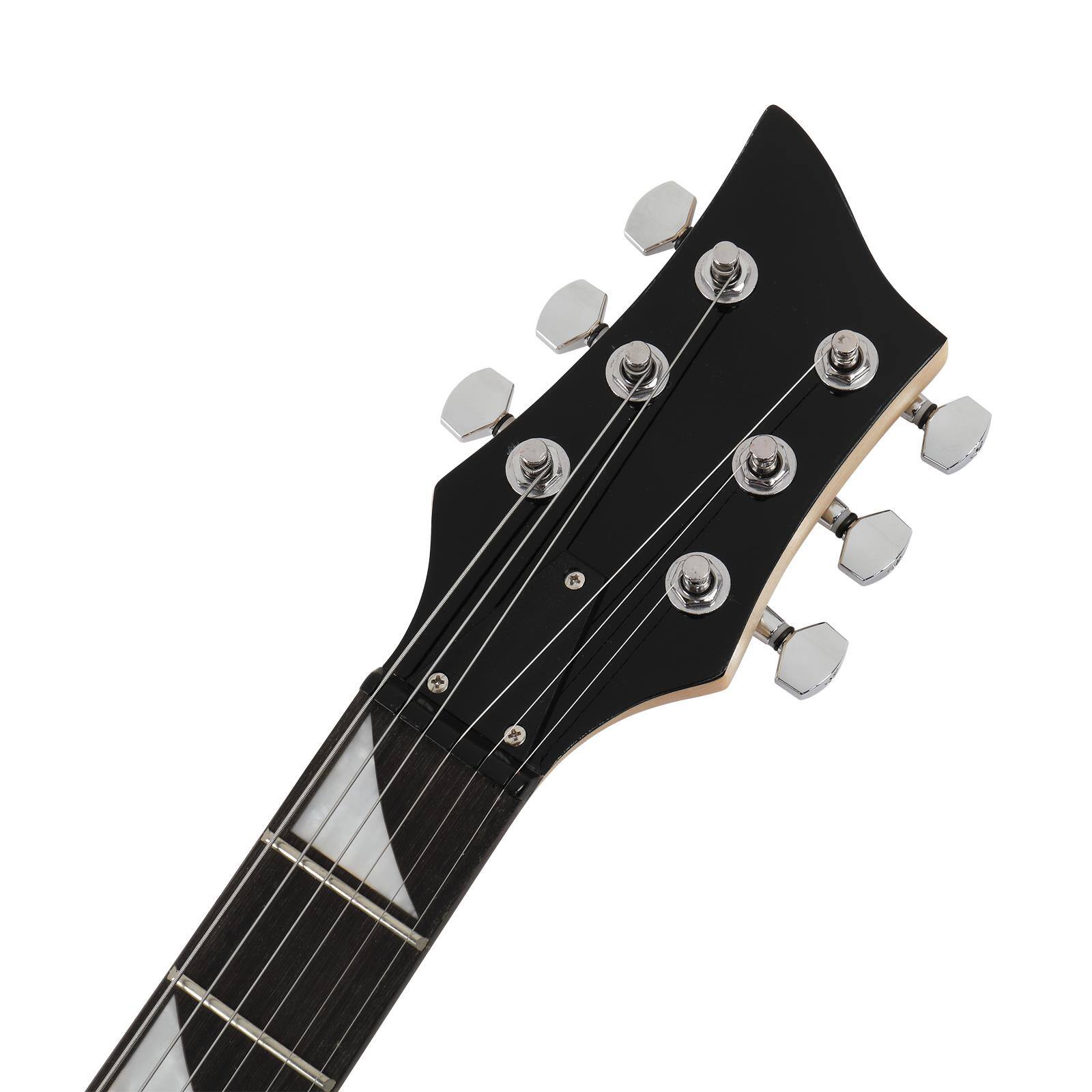 Alt View 4. Winado - Burning Fire Design Electric Guitar Kit, 36-inch HSH Pickup Electric Guitar Beginner Guitar Set  Rosewood.