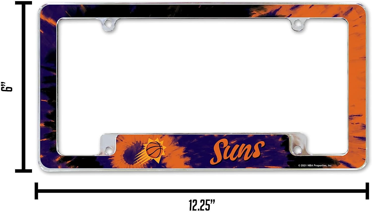 6" | 12.25"  
Suns  
© 2021 NBA Properties, Inc.