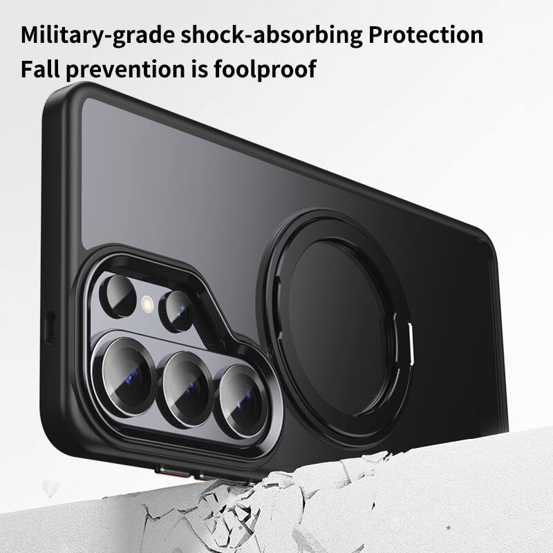 Military-grade shock-absorbing Protection  
Fall prevention is foolproof