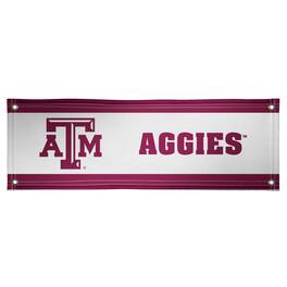 Victory Corps - /Maroon Texas A&M Aggies 2' x 6' Vinyl Horizontal Banner - White