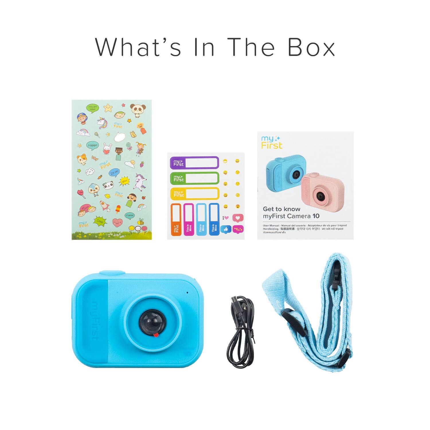 What's In The Box - My First Camera - Get to know myFirst Camera.