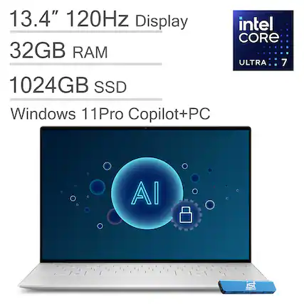 13.4" 120Hz Display
Intel Core Ultra 7
32GB RAM
1024GB SSD
Windows 11 Pro Copilot+PC