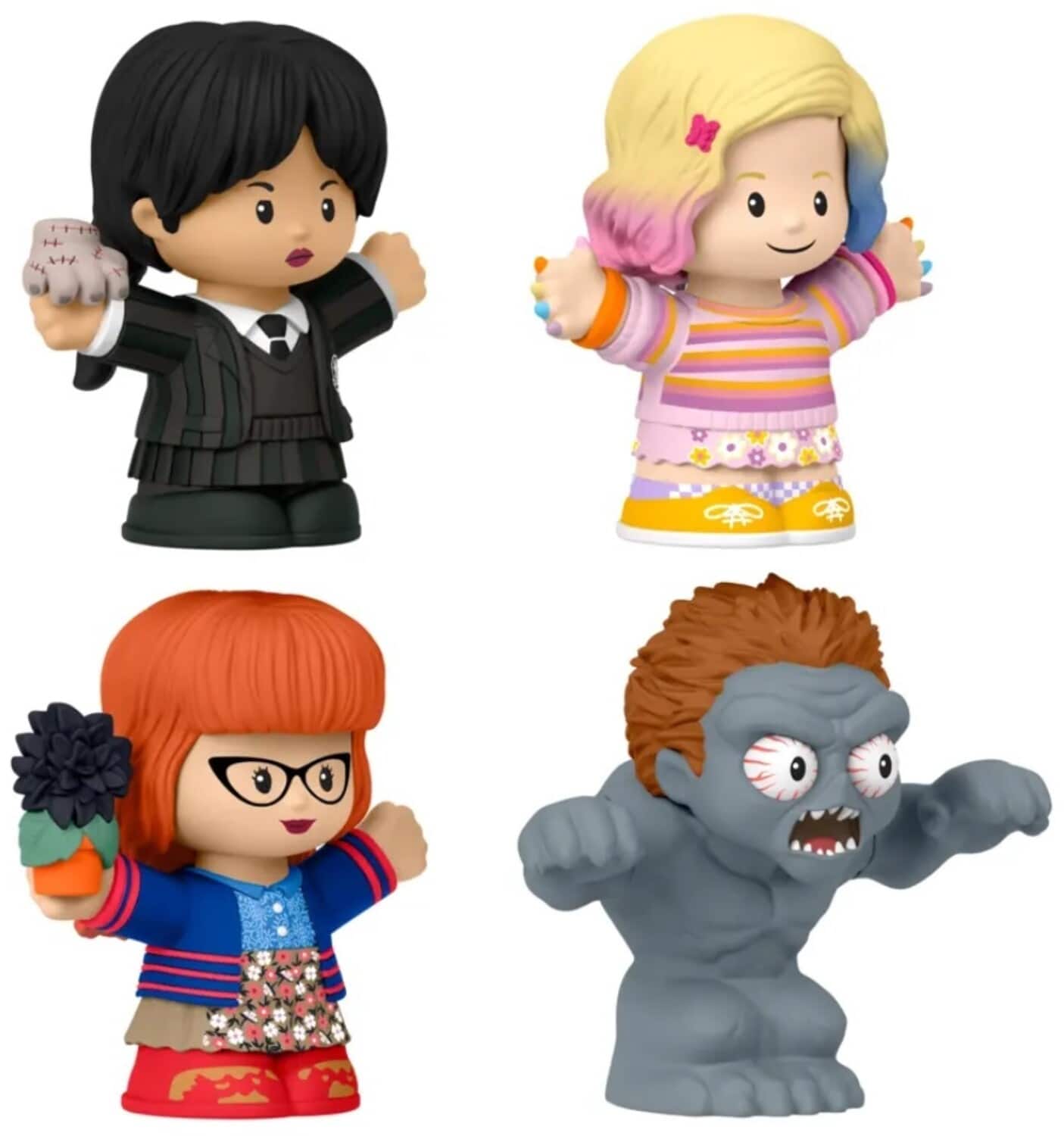 HIPPERS リトルワールドシリーズ 10個 Mattel Little People Collector Wednesday TV Series Special Edition