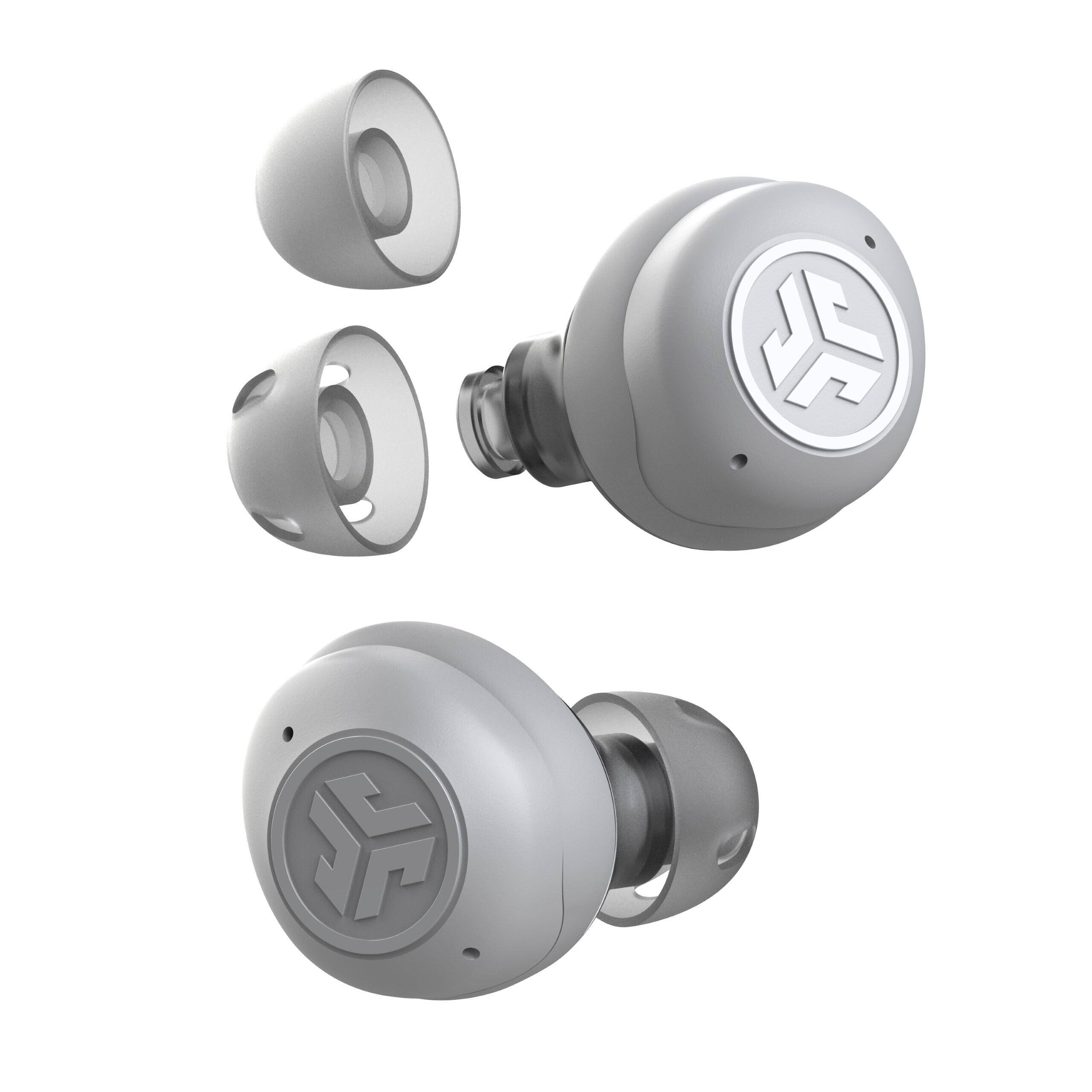 Alt View 11. JLab - 2-in-1 Hear OTC Hearing Aid and Earbuds - Cloud.
