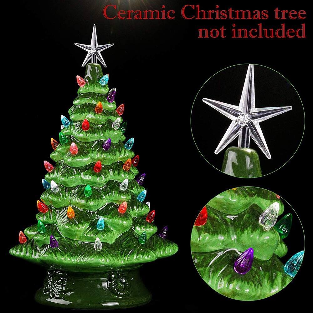 Ceramic Christmas tree not included