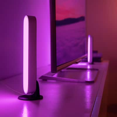 Philips Hue Play Smart LED Bar Light (2 Pack) White and Color Philips Hue Play Smart LED Bar Light (2 Pack) White and Color