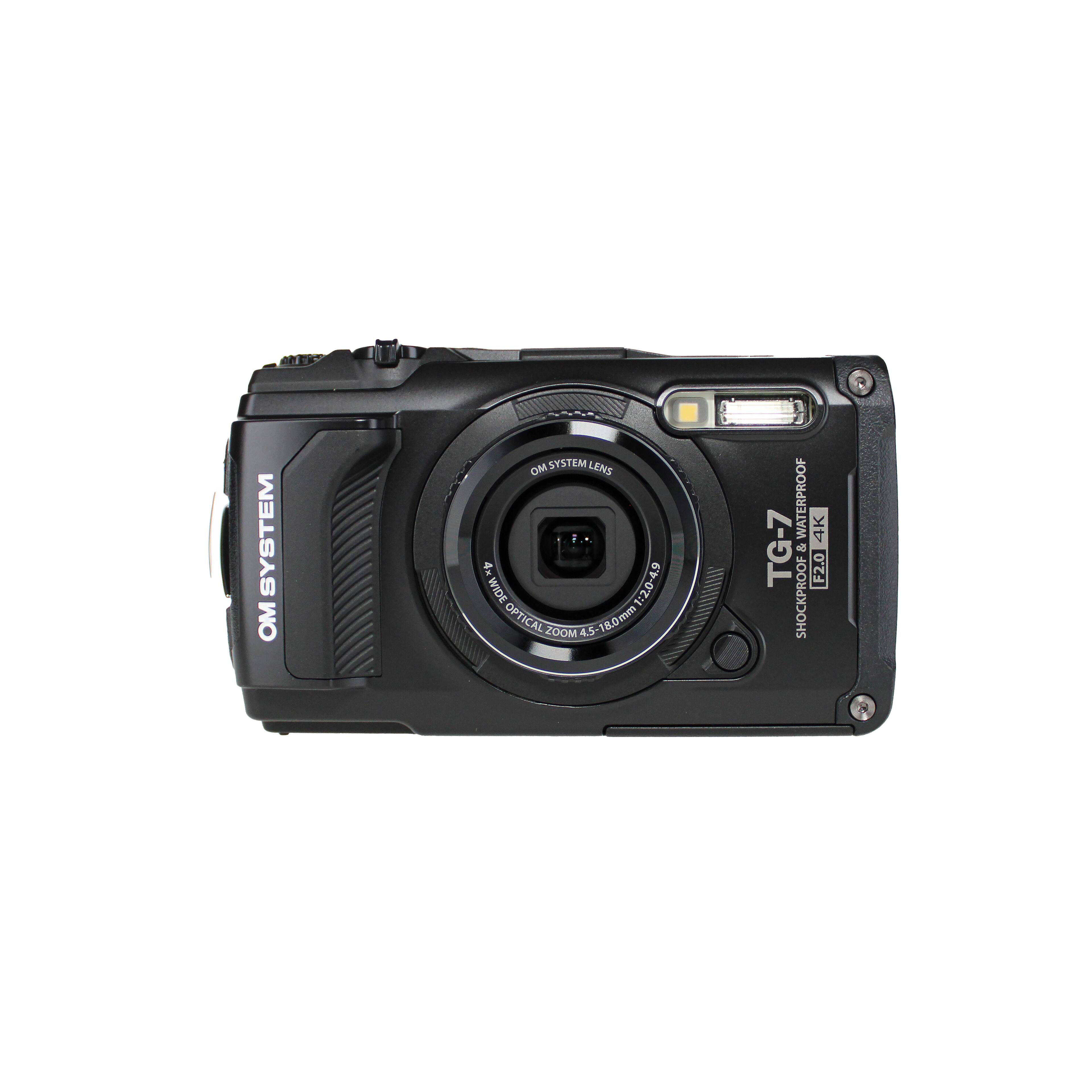 SYSTEM OM 4 OM SYSTEM LENS 4x WIDE 1:2.0-4.9 - OPTICAL ZOOM 4.5 18.0mm WATERPROOF 4K TG-7 4 F2.0 SHOCKPROOF