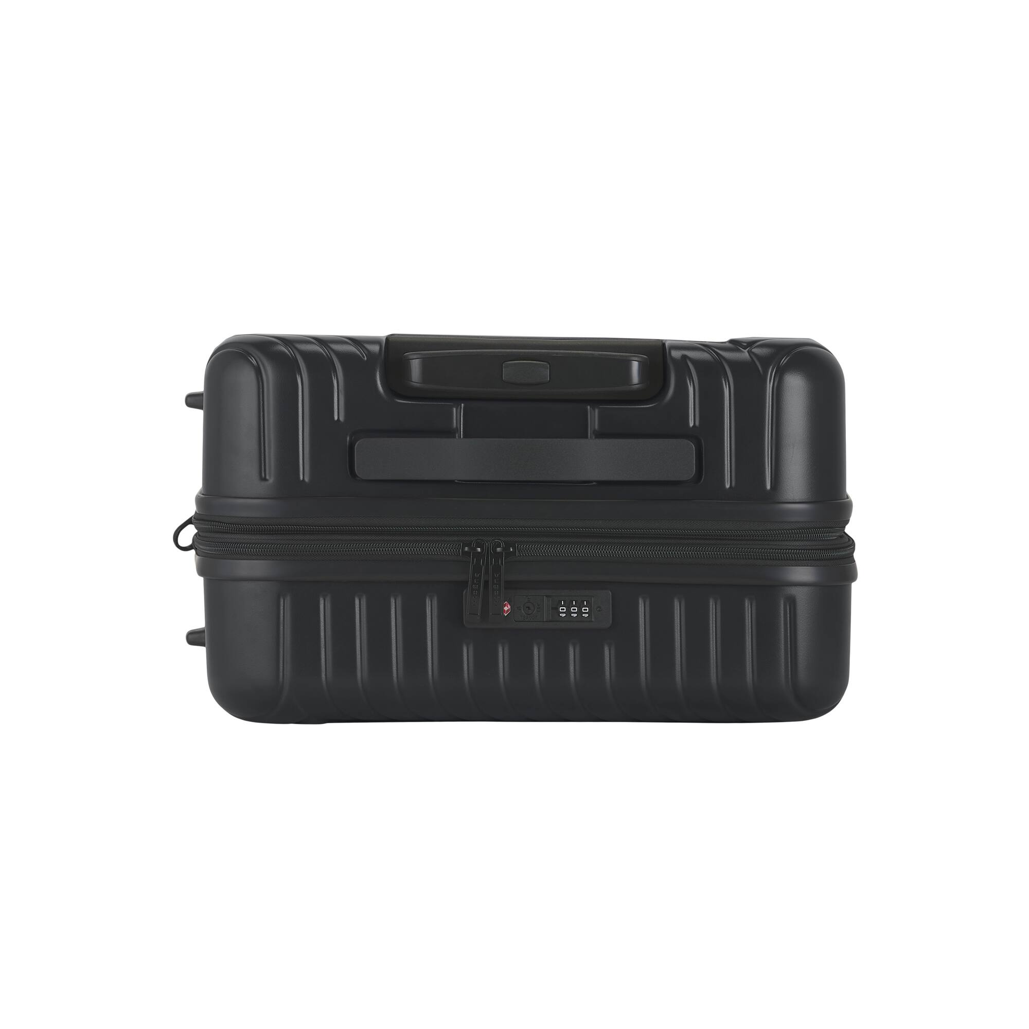 Alt View 2. Bugatti - Berlin 3 Piece Hardside Luggage Set with Expansion - Charcoal.