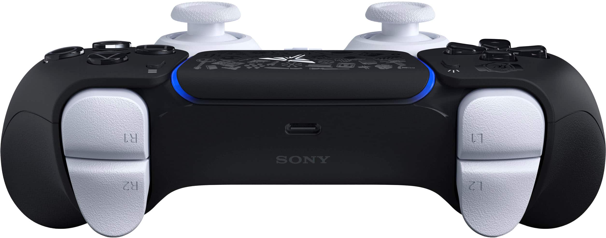 Back. Sony - DualSense® wireless controller – The Last of Us™ Limited Edition - White / Black.