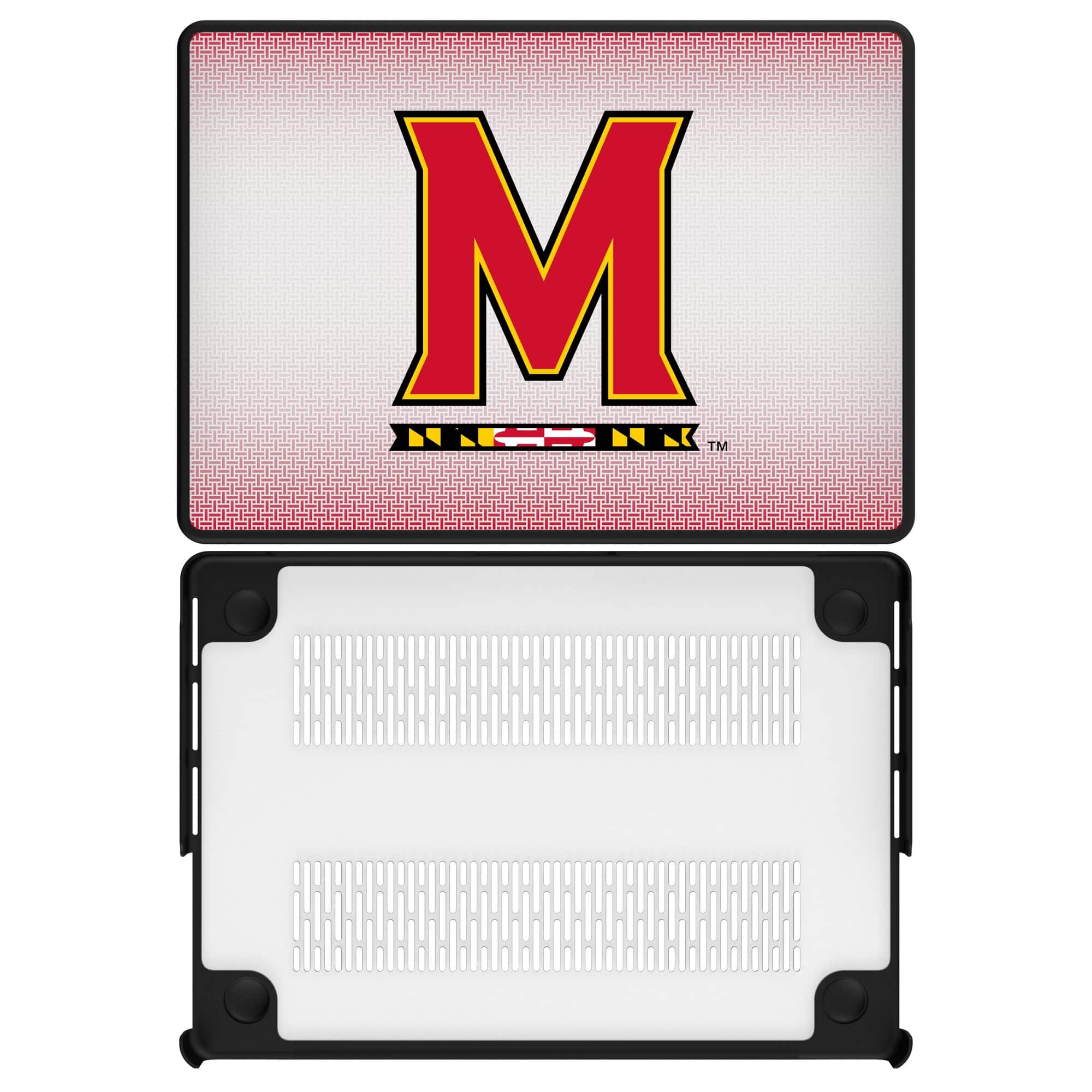 Keyscaper - Maryland Terrapins Linen MacBook Case - Pro 13 in - Multicolor
