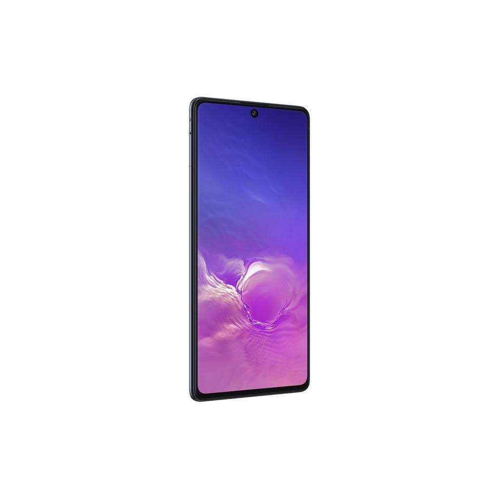 Left. Samsung - Galaxy S10 Lite G770U (Fully Unlocked) 128GB Prism - Prism Black.