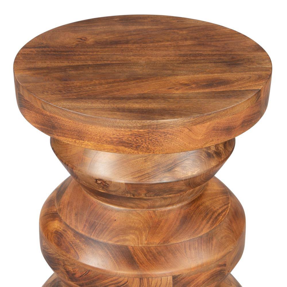 Alt View 1. Hivvago - Kerala Side Table Walnut - Walnut.