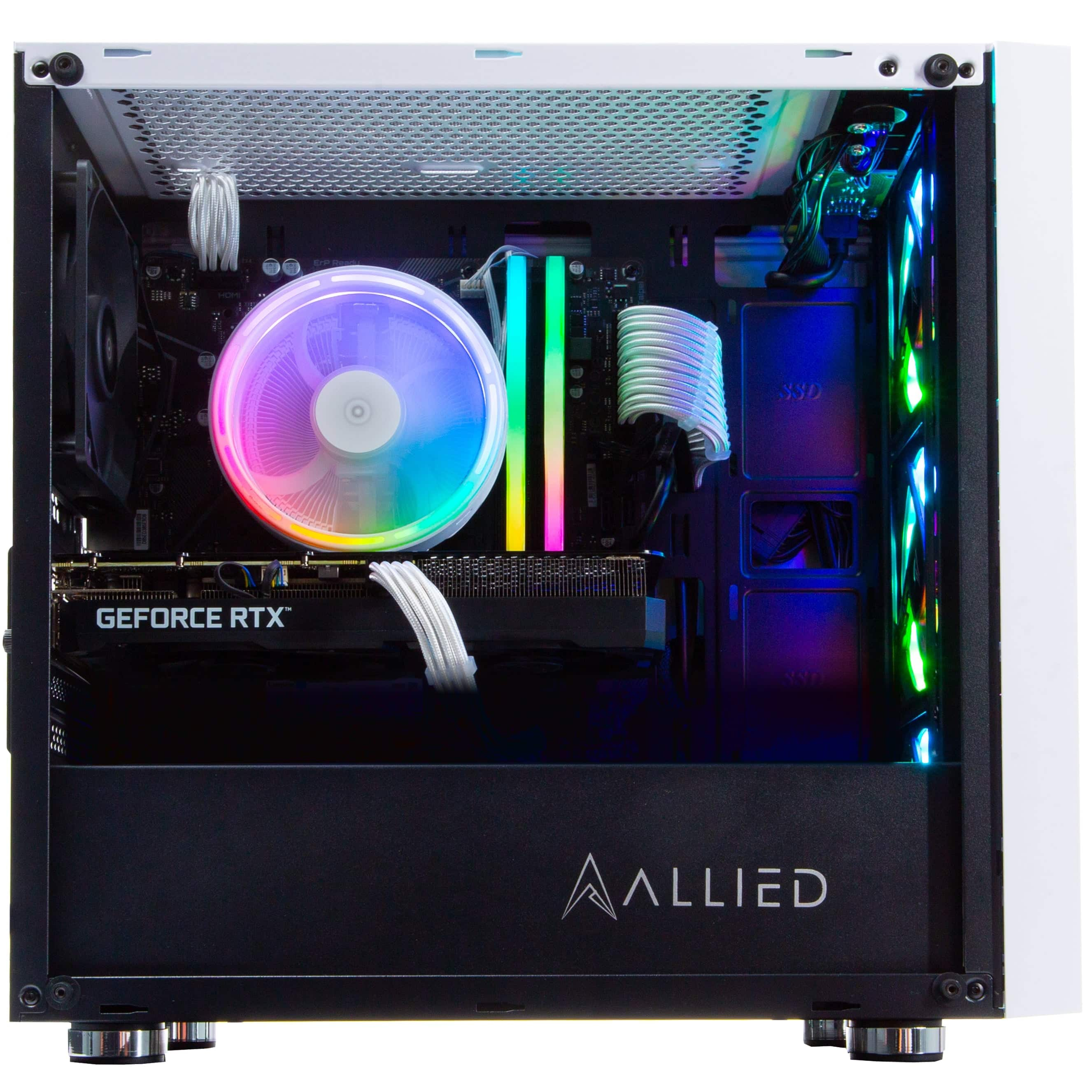 Allied Gaming – Stinger Gaming Desktop – AMD Ryzen 5 5600X – 16GB RGB 3200 Memory – NVIDIA GeForce RTX 3060 – 1TB NVMe SSD – White Sansujyuku sansujyuku.com