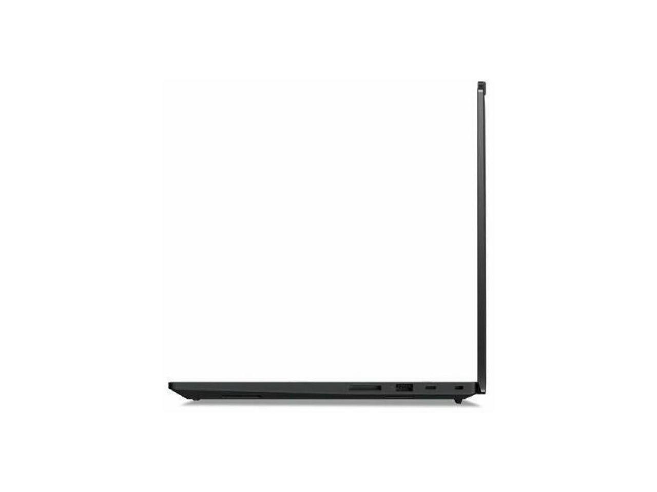 Alt View 3. Lenovo - Lenovo ThinkPad P1 Gen 7 16" Touch Intel Ultra 7 165H RTX 2000 64GB 2TB Win 11 Pro - Black.