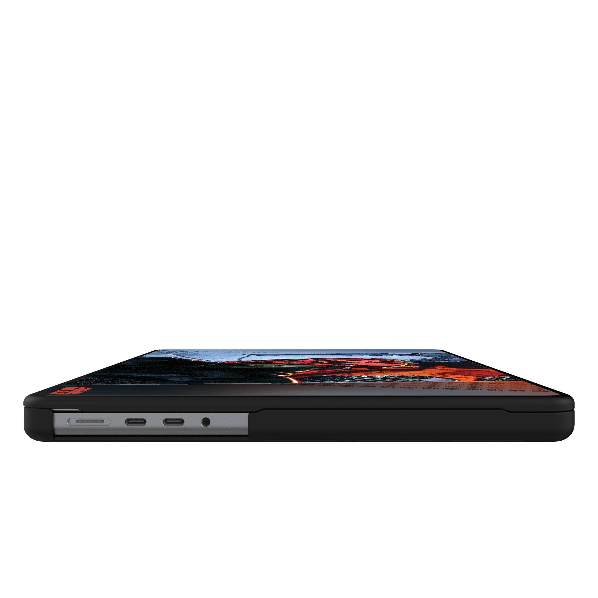 Alt View 2. Keyscaper - Star Wars: The Phantom Menace Portrait Laptop Case - Apple MacBook Pro 16-inch (2021)/(2023) - Darth Maul.