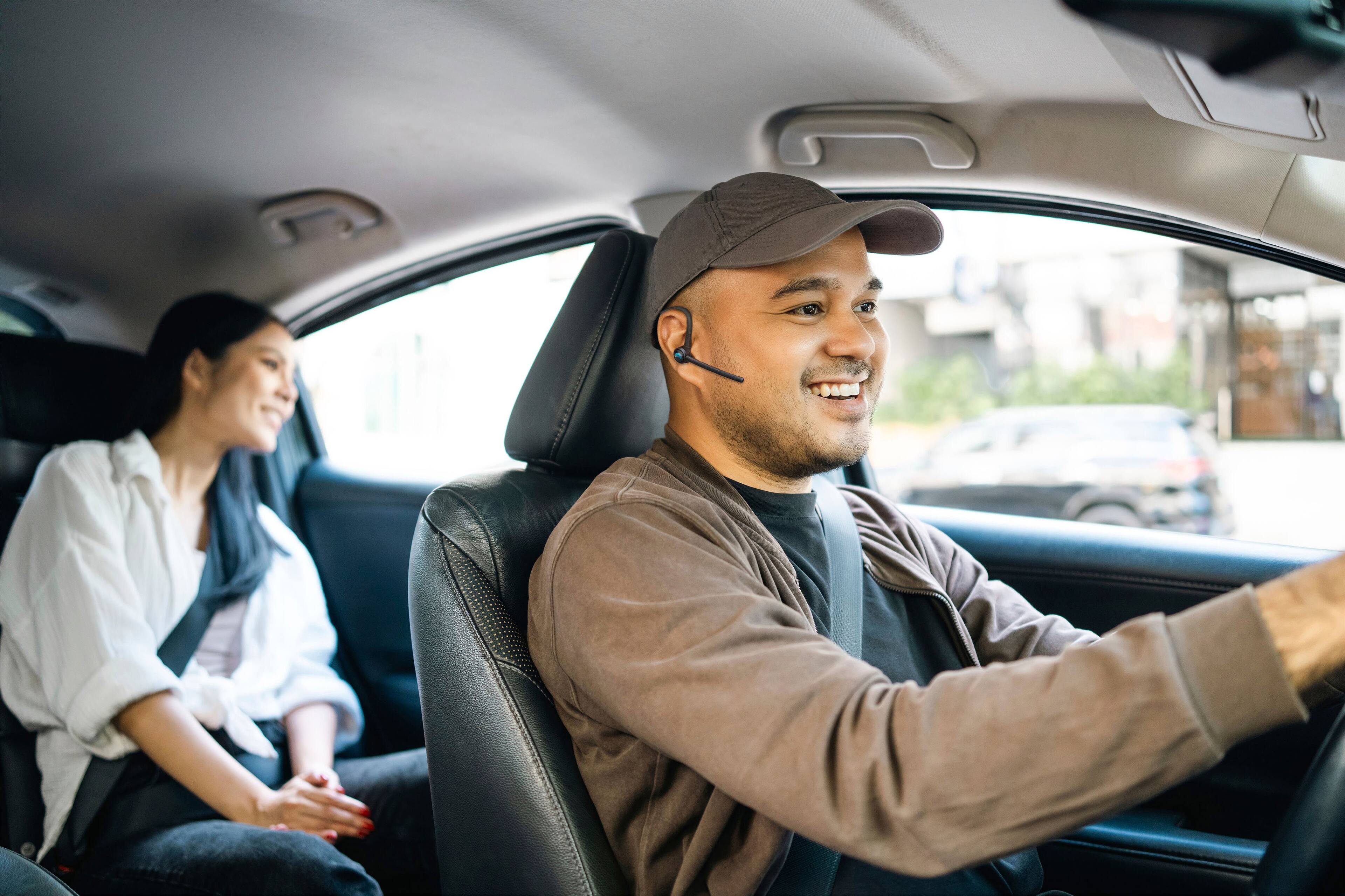 Alt View 18. BlueParrott - M300-XT SE Wireless Bluetooth Mono Headset with 80% Noise-Cancelling Microphone and Lightweight Design - Black.