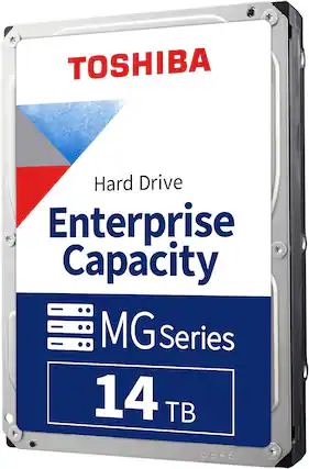 TOSHIBA Hard Drive
Enterprise Capacity
MG Series
14 TB
5B45