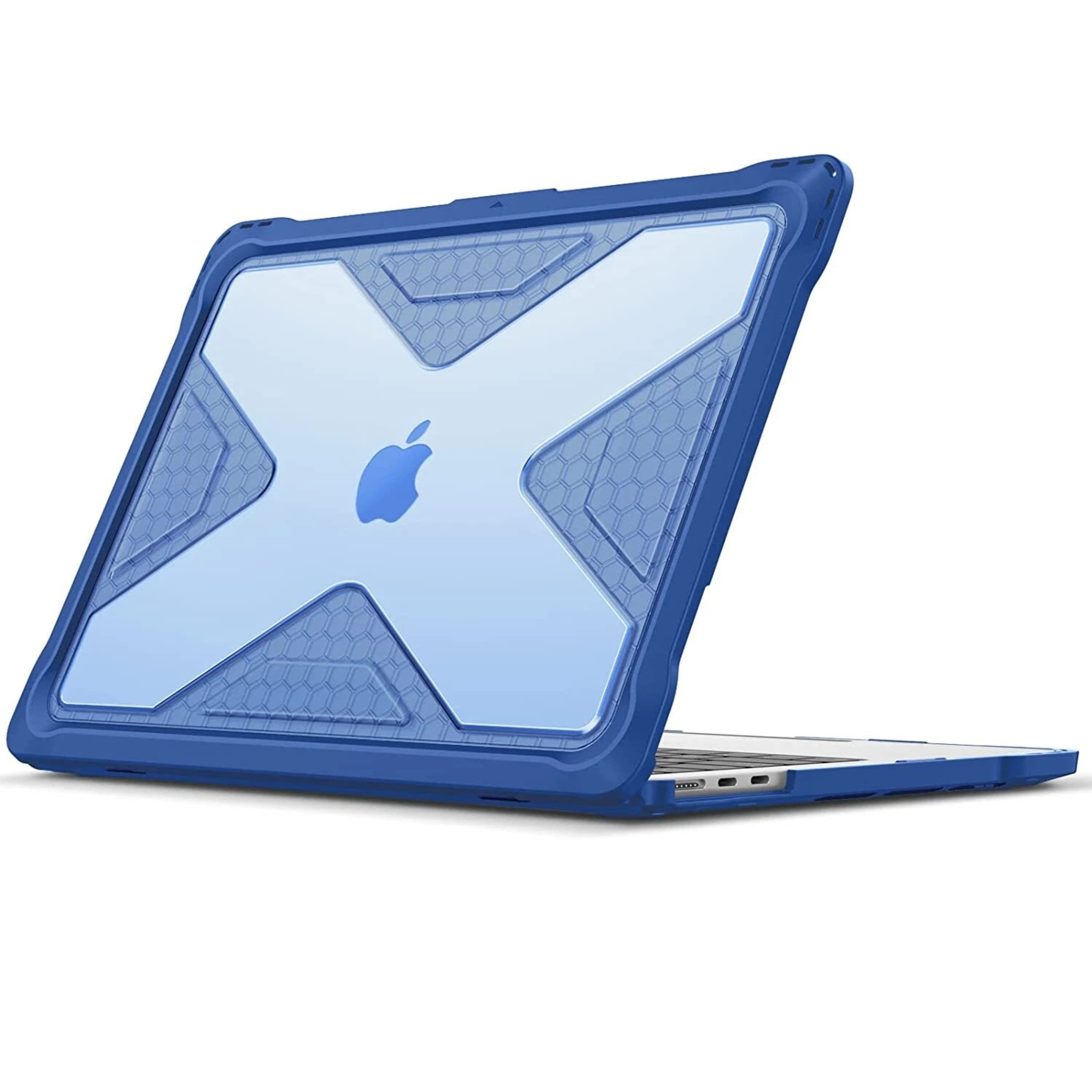 Kitcheniva - Rugged Protective Case For MacBook Air 13.6 Inch M4 A3240 Durable Hard Cover - Blue