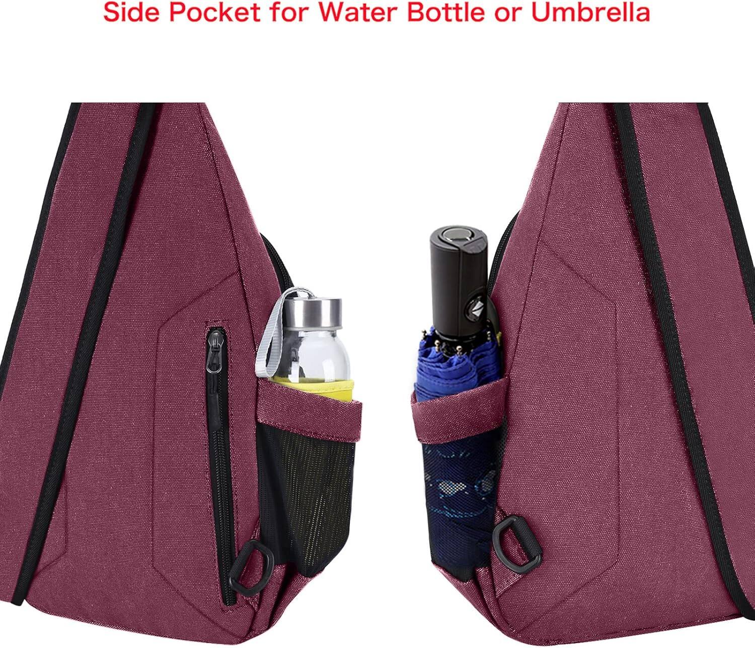 Side Pocket for Water Bottle or Umbrella