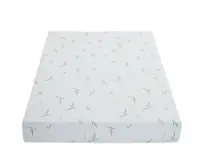 Bestier 8" Medium Comfort Memory Foam Bamboo Pressure Relief Mattress in a Box - Twin - Front_Zoom