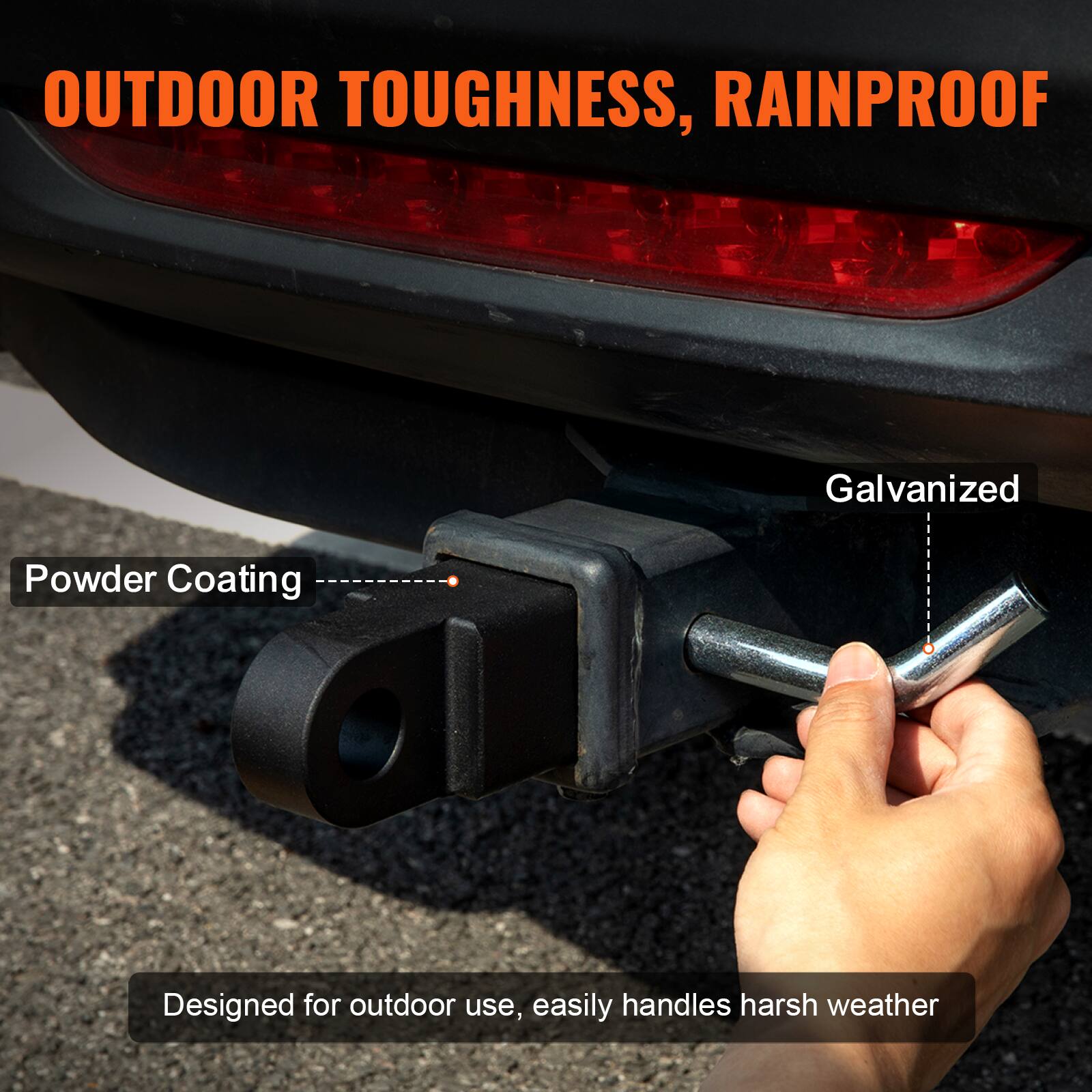 OUTDOOR TOUGHNESS, RAINPROOF

Powder Coating

Galvanized

Designed for outdoor use, easily handles harsh weather