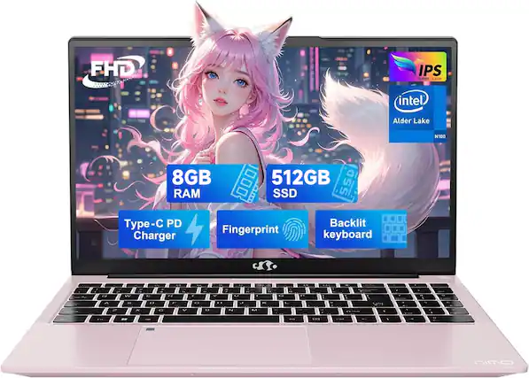 FHD IPS SUPER CLEAR
Intel Alder Lake N100
8GB RAM
512GB SSD
Type-C PD Charger
Fingerprint
Backlit keyboard