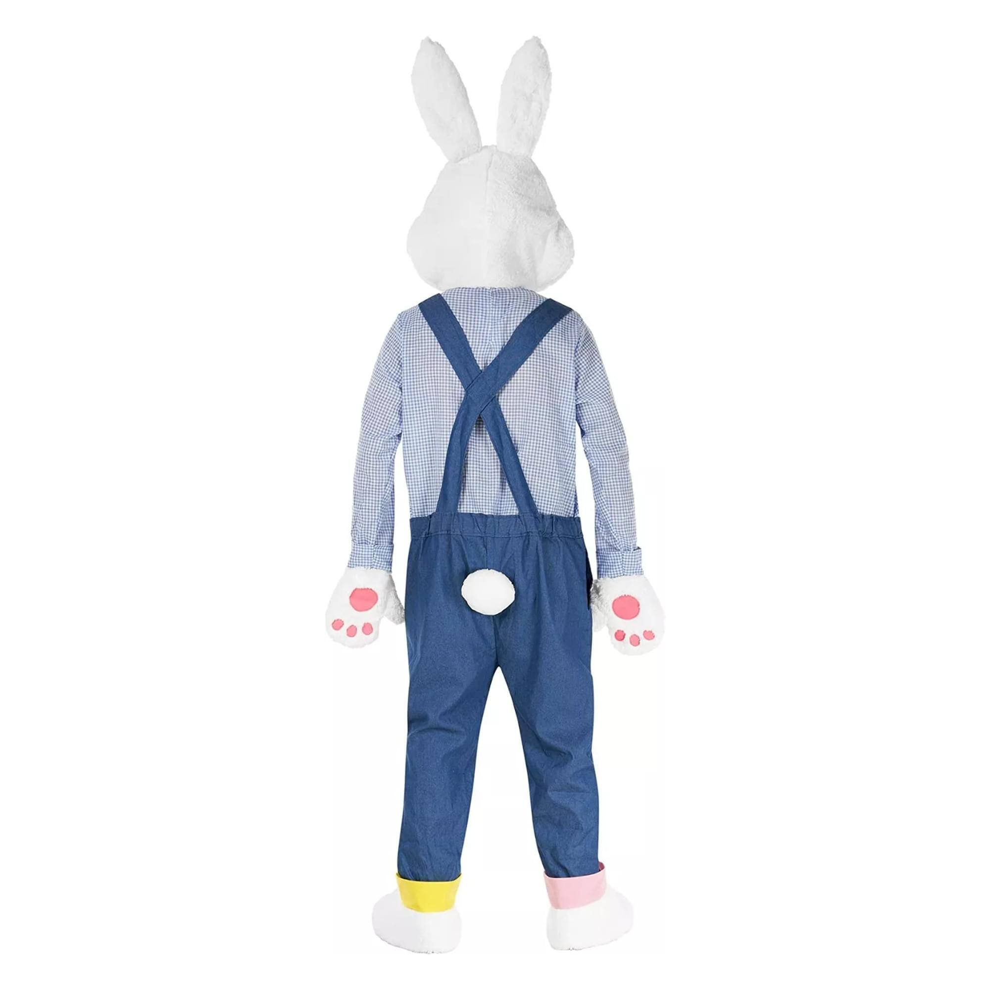 Alt View 1. California Costumes - Happy Easter Bunny Adult Costume | L/XL - Blue.