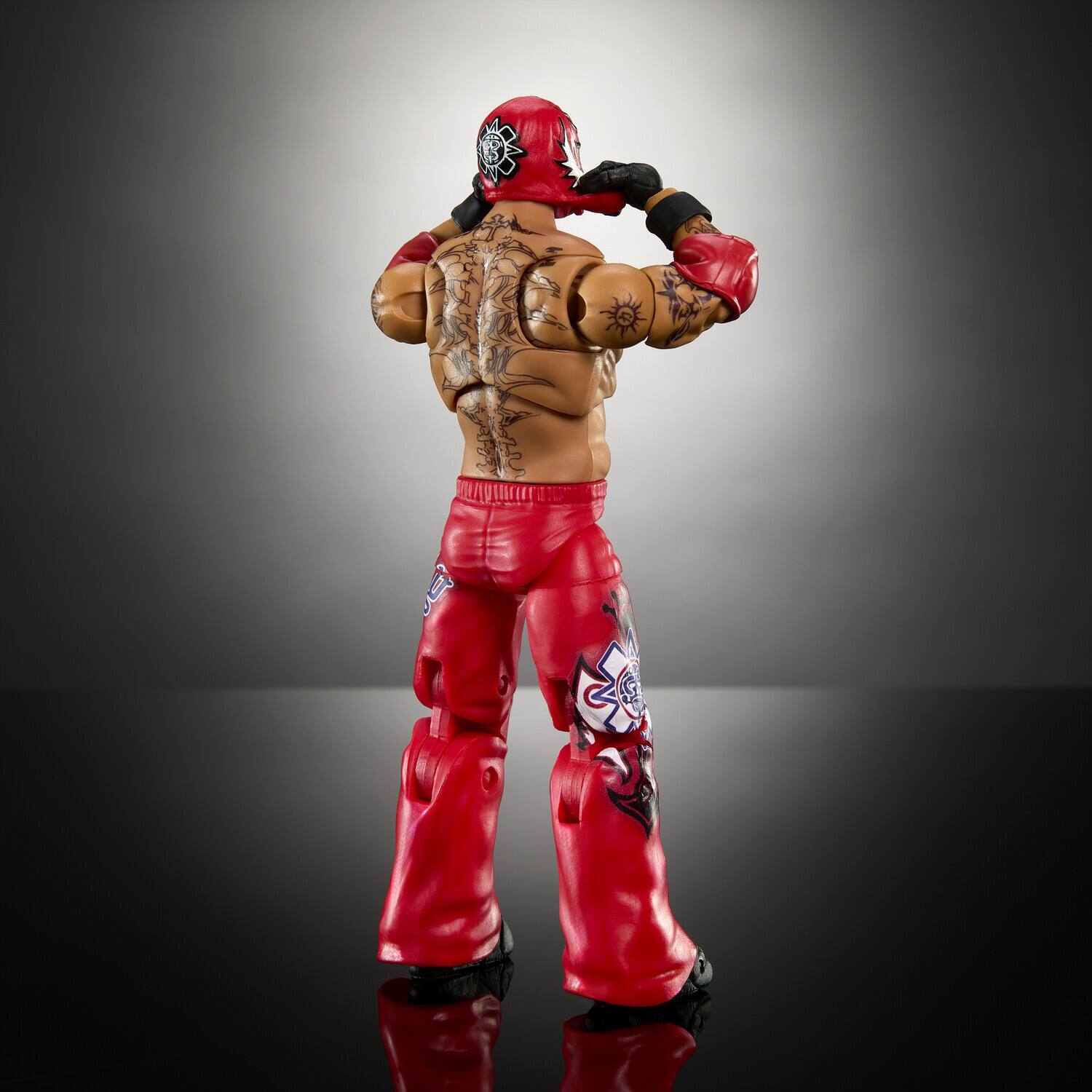Alt View 3. Mattel - Mattel Collectible - WWE Ultimate Edition 6" Fan Takeover Rey Mysterio Action Figure   - Collectibles - Multicolor.