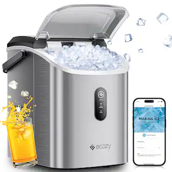 ice machine . an MAKING ICE Remaining RET Time 20nd SAp making - ecozy Conracen - dutaton - Tas d