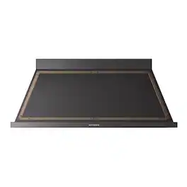 ILVE - 60 inches - Externally Vented - Wall Range Hood - Glossy Black