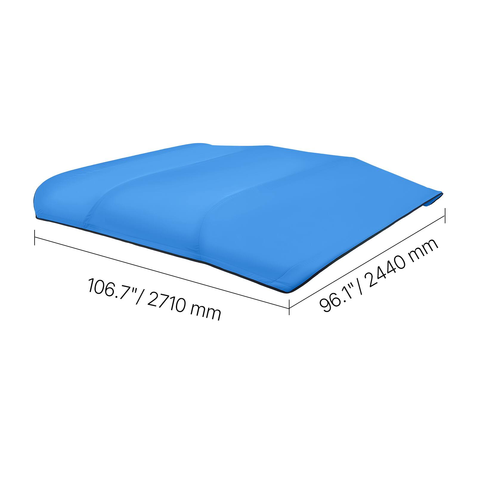 106.7" / 2710 mm  
96.1" / 2440 mm