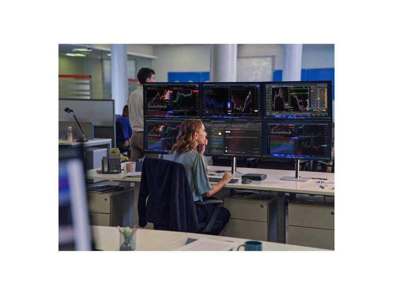 Alt View 5. HP - HP EliteDesk 8 G1i SFF Desktop Computer U5 235T 64GB 1TB SSD W11P BQ4C1UTABA - Black.